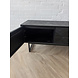 TV meubel Calpe zwart mangohout visgraat 140, 170 en 200 cm TV meubel Calpe zwart mangohout visgraat 140, 170 en 200 cm