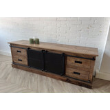 TV meubel Bilbao/ Lotte 150 cm mangohout - Leverbaar eind juli