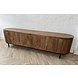TV Meubel Pedrera 210 cm mangohout ribbel TV Meubel Pedrera 210 cm mangohout ribbel
