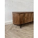 TV Meubel Pedrera 210 cm mangohout ribbel TV Meubel Pedrera 210 cm mangohout ribbel