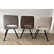 Eetstoel hk - teddy light grey Eetstoel hk - teddy light grey