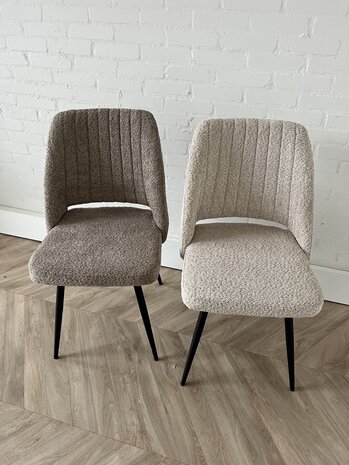 Eetstoel Teddy - 2 kleuren Eetstoel Teddy - 2 kleuren