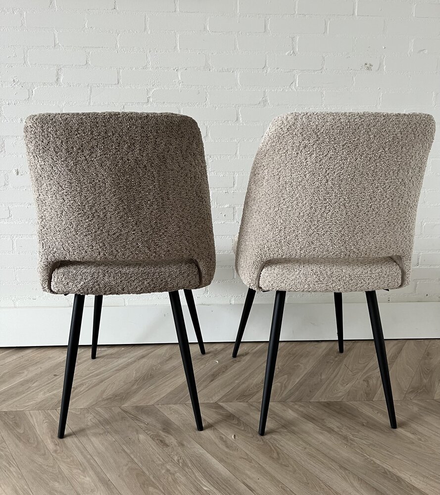 Eetstoel Teddy - 2 kleuren Eetstoel Teddy - 2 kleuren