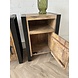 Nachtkastjes set van 2 - natural + deur L + R Nachtkastjes set van 2 - natural + deur L + R