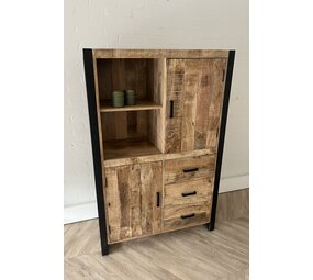 Kast New York - open vak mangohout Kast New York - open vak mangohout