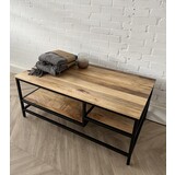 Salontafel mangohout vakken Salontafel mangohout vakken