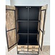 Kast Dallas mangohout Naturel metaal zwart Kast Dallas mangohout Naturel metaal zwart