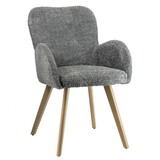 Eetstoel Lux - teddy grey