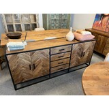 Dressoir visgraat 210 mangohout Remi Dressoir visgraat 210 mangohout Remi