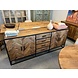Dressoir visgraat 210 mangohout Remi - Leverbaar medio juni Dressoir visgraat 210 mangohout Remi - Leverbaar medio juni
