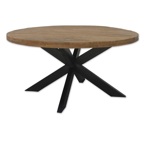 Ronde eettafel 110 mangohout moreno