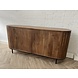 Dressoir Pedrera retro 210 cm mangohout ribbel Dressoir Pedrera retro 210 cm mangohout ribbel
