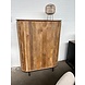 Kast Pedrera mangohout ribbel - Retro Natural Kast Pedrera mangohout ribbel - Retro Natural