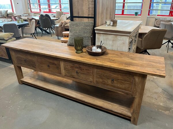 Sidetable / wandtafel Java teakhout Sidetable / wandtafel Java teakhout