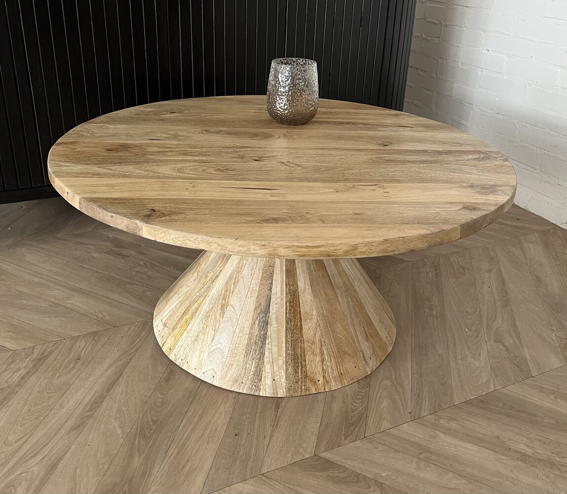 Salontafel Cadiz - houten poot Salontafel Cadiz - houten poot