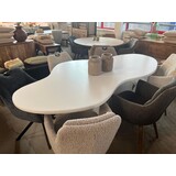 Eettafel organisch wit - 220 cm