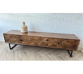 TV meubel Calpe ingelegd hout 140, 170, 200 TV meubel Calpe ingelegd hout 140, 170, 200