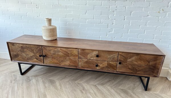 TV meubel Calpe ingelegd hout 140, 170, 200 TV meubel Calpe ingelegd hout 140, 170, 200