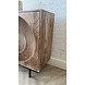 Dressoir Altea carved 80 cm mangohout moreno Dressoir Altea carved 80 cm mangohout moreno
