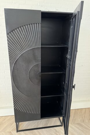 Kast Altea carved - mangohout bruin of zwart