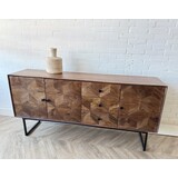 Dressoir Calpe ingelegd mangohout  175 en 200