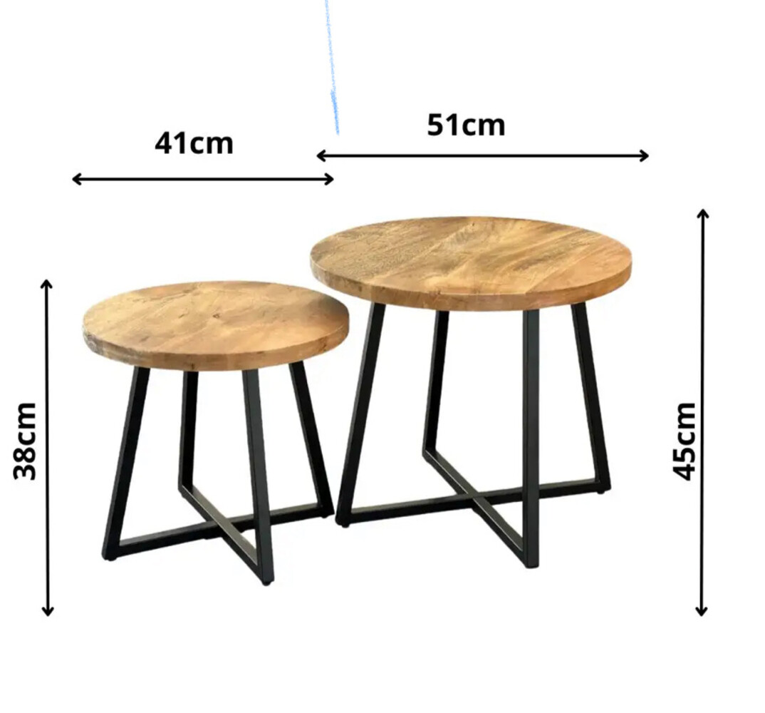 Set salontafels Luca