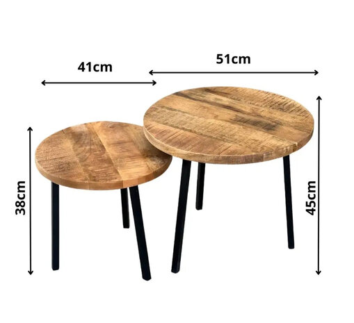 Set salontafels Turin