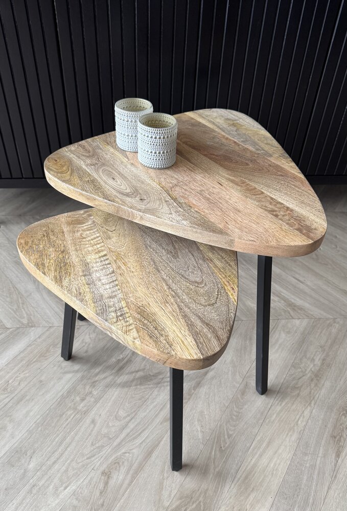 Set salontafels Milan triangle