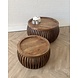 Salontafel Cadiz curve set van 2 Salontafel Cadiz curve set van 2