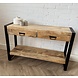 Wandtafel / sidetable Britt 120 cm mangohout Wandtafel / sidetable Britt 120 cm mangohout