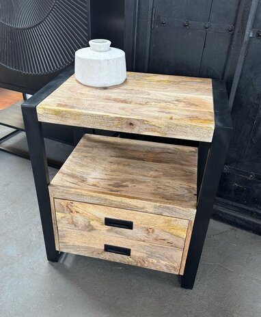 Dressoir / Ladenkast 2 lades Britt mangohout