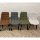 Eetkamerstoel Robin -4 kleuren stof