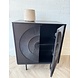 Dressoir Altea carved 80 zwart Dressoir Altea carved 80 zwart