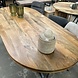 Eettafel deens ovaal 160 t/m 200cm