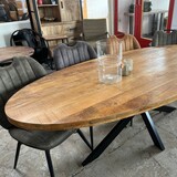 Eettafel Denia ovaal - 4 afmetingen Eettafel Denia ovaal - 4 afmetingen