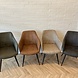 Eetstoel Amira - 4 kleuren Microvezel Eetstoel Amira - 4 kleuren Microvezel