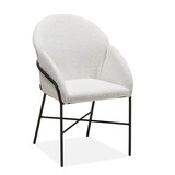 Eetstoel Argos - 3 kleuren Teddystof