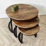 Salontafel set van 3 XL - moreno Salontafel set van 3 XL - moreno