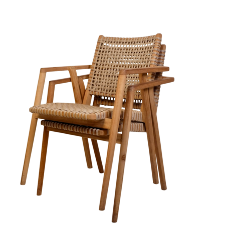 Eetstoel / tuinstoel teakhout Ibiza Eetstoel / tuinstoel teakhout Ibiza