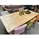 Eettafel mangohout 200cm - Laatste Eettafel mangohout 200cm - Laatste