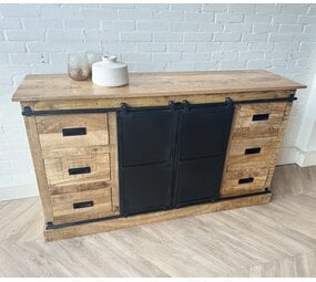 Dressoir Bilbao mangohout 160 cm Dressoir Bilbao mangohout 160 cm