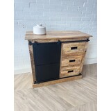 Dressoir Bilbao mangohout - 100 cm Dressoir Bilbao mangohout - 100 cm