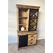 Kast Lotte/ Bilbao 100 cm Mangohout metaal zwart Kast Lotte/ Bilbao 100 cm Mangohout metaal zwart