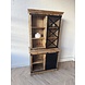 Kast Lotte/ Bilbao 100 cm Mangohout metaal zwart Kast Lotte/ Bilbao 100 cm Mangohout metaal zwart