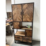 Vakkenkast mangohout visgraat