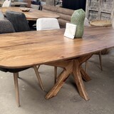 Eettafel Murcia - houten poot - 200, 220 en 240cm Eettafel Murcia - houten poot - 200, 220 en 240cm