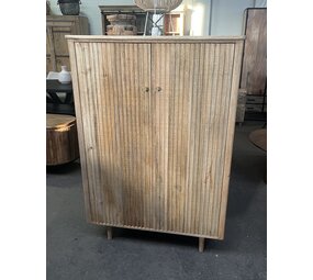 Opbergkast Sofia mangohout lichte kleur