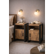 Nachtkastjes set van 2 - natural + deur L + R - Leverbaar medio februari