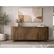 Dressoir Pedrera  retro 210 cm mangohout ribbel - Leverbaar medio juli
