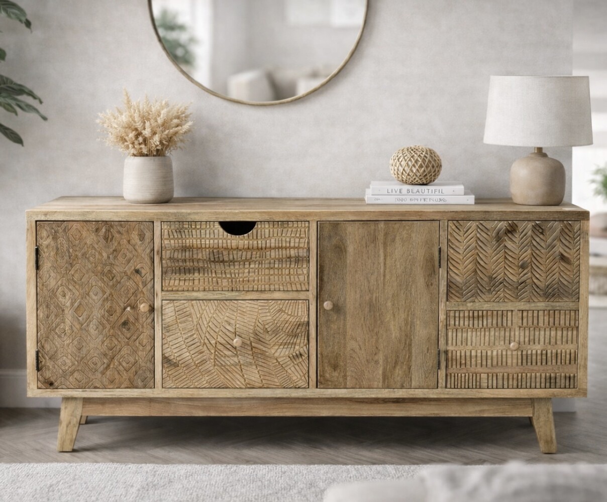 Dressoir Ibiza - 155 cm - Leverbaar medio april